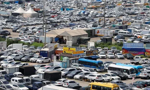 Bùng nổ xuất khẩu ôtô cũ tại Hàn Quốc