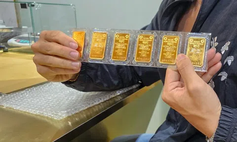Giá vàng miếng vượt 137 triệu đồng/lượng