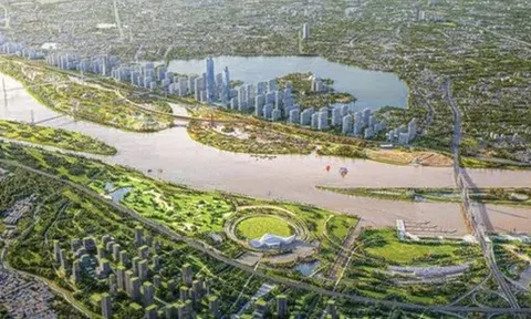 Liên doanh Đại Quang Minh - Văn Phú - Thaco - T&T - Hòa Phát đề xuất xây 4 khu đô thị phục vụ di dân trục đại lộ sông Hồng 855.000 tỷ đồng