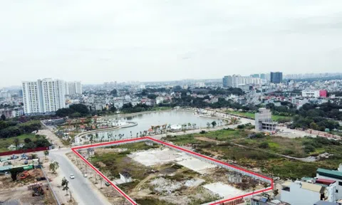 Cảnh khu đất 'view' công viên, hồ điều hòa ở Hà Nội sắp xây 450 căn hộ NƠXH