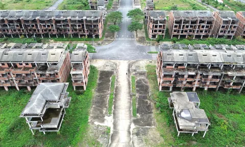 Cảnh dang dở ở dự án khu đô thị sinh thái gần 4.500 tỷ đồng ở Đà Nẵng