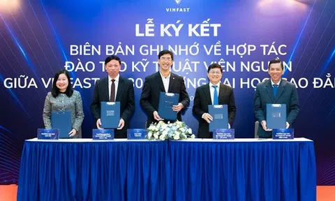 VinFast muốn đưa "kỹ thuật sửa chữa cơ bản xe ô tô điện VinFast" vào chương trình đào tạo tại 30 trường đại học, cao đẳng