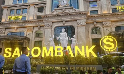 Logo Sacombank bất ngờ xuất hiện tại "đại bản doanh" của Thaigroup