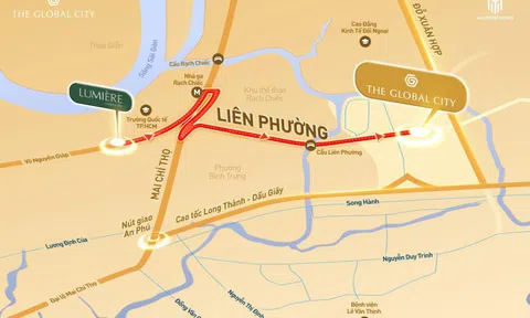 Đường Liên Phường thông xe 2 chiều, nâng tầm trải nghiệm di chuyển về khu Đông