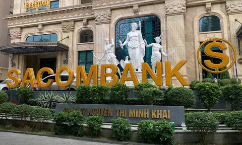 Logo Sacombank xuất hiện tại 'đại bản doanh' của Thaigroup