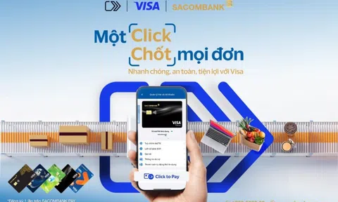 Sacombank triển khai Click to Pay - Đơn giản hóa thanh toán trực tuyến