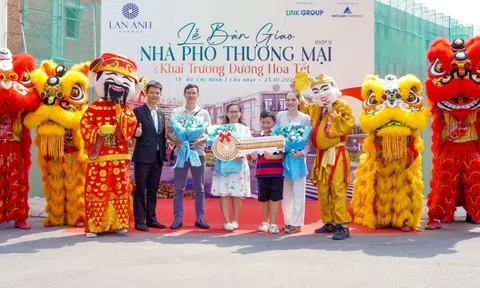 Lan Anh Avenue chính thức bàn giao nhà & khai trương đường hoa Tết