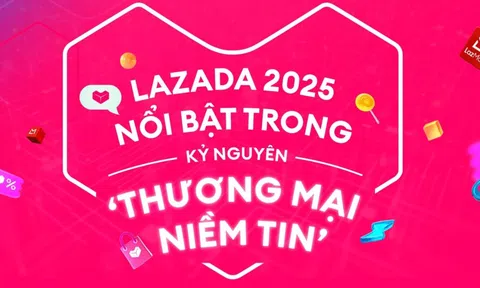 Lazada 2025 nổi bật trong kỷ nguyên ‘Thương mại niềm tin’