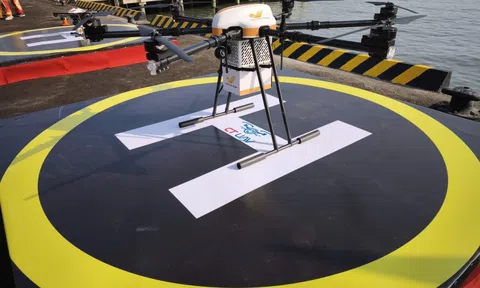 Lần đầu tiên tại Việt Nam: Máy bay không người lái chở hàng xuyên biển Cần Giờ và Vũng Tàu, Vietnam Post bắt tay CT