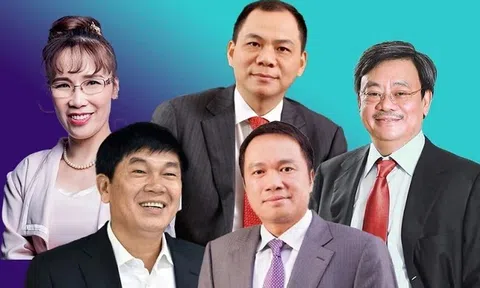 10 tỷ phú giàu nhất sàn chứng khoán Việt năm Ất Tỵ 2025