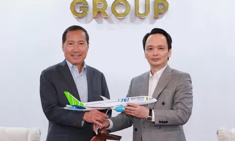 Ông Trịnh Văn Quyết làm việc với Boeing về việc Bamboo Airways thuê máy bay 737 MAX