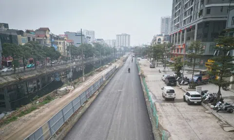Diện mạo mới tuyến đường nhiều năm xuống cấp ở phía Nam Thủ đô