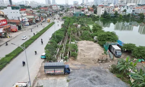 Dự án mở rộng đường Tam Trinh nguy cơ vỡ tiến độ