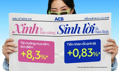 Xinh là bản năng, sinh lời là bản lĩnh - Lời chúc 8/3 trọn vẹn từ ACB