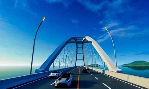 Nhà thầu lo ‘sốt vó’ vì thiếu cát thi công cầu vượt biển ra đảo Hòn Khoai