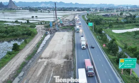 Ngày 30/4 thông xe kỹ thuật dự án mở rộng cao tốc Cao Bồ - Mai Sơn