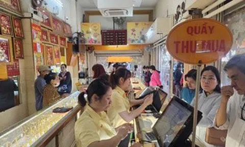 Sáng 19-3, giá vàng miếng, vàng nhẫn đồng loạt rớt 4,6 triệu đồng/lượng