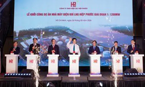 Nhà máy điện LNG Hiệp Phước 19.000 tỷ chính thức khởi công, ký Hợp đồng mua bán điện (PPA)