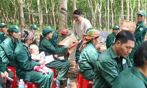 Công đoàn Cao su Việt Nam chăm lo toàn diện cho người lao động
