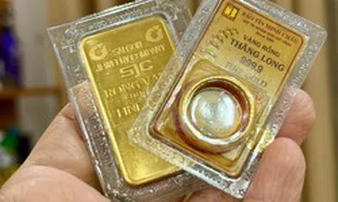 Ngày 8/4: Giá vàng tăng 2,7 triệu đồng mỗi lượng