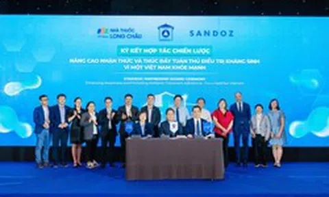 Long Châu hợp tác chiến lược cùng Sandoz về kháng sinh, vì một Việt Nam khỏe mạnh