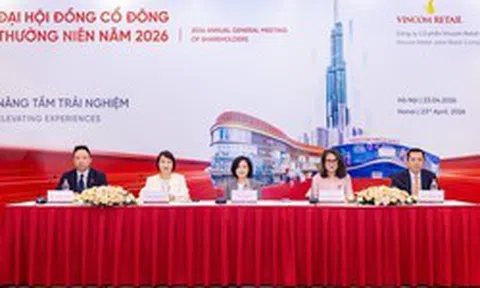 ĐHCĐ Vincom Retail: Chia cổ tức bằng tiền mặt sau 7 năm, lợi nhuận quý I đã đạt 30% kế hoạch đề ra, tham vọng trở thành “ông lớn” bán lẻ khu vực