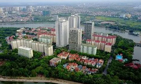Ngân hàng rao bán nhà 250m² ở bán đảo Linh Đàm, giá khởi điểm hơn 27 tỷ đồng