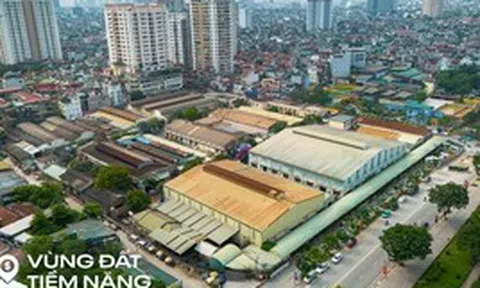 Toàn cảnh khu đất ven hồ Đền Lừ sắp chuyển đổi từ nhà máy sang chung cư