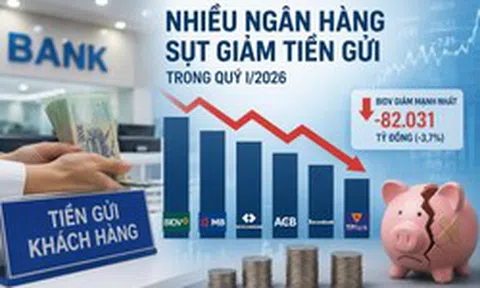 Không chỉ BIDV và MB, nhiều ngân hàng tư nhân lớn cũng bị rút ròng tiền gửi hàng chục nghìn tỷ đồng