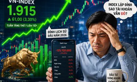 VN-Index vượt đỉnh lịch sử, tưởng ai cũng thắng lớn nhưng thực tế lại rất khác!