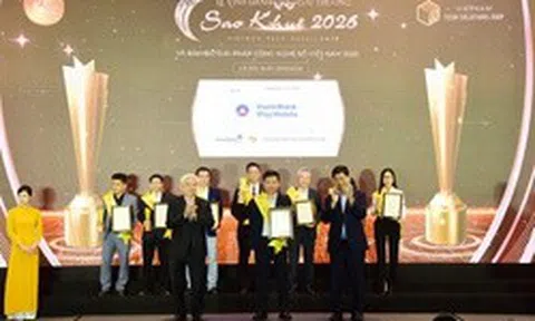 VietinBank iPay Mobile lọt Top 10 Sao Khuê 2026, khẳng định vị thế ứng dụng ngân hàng số hàng đầu