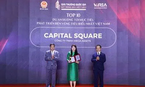 Capital Square được vinh danh Top 10 dự án phát triển bền vững