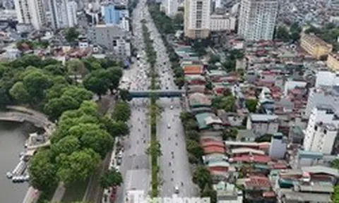 Cận cảnh khu vực sẽ di dời 110 hộ dân để làm bãi đỗ xe tĩnh trên đường Đại Cồ Việt