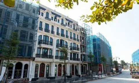 Dự án nhà phố hàng hiệu của Sunshine Group tăng tốc về đích, gần 1.300 căn đã cất nóc