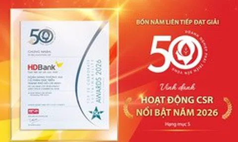 HDBank: Tăng trưởng ấn tượng song hành cùng trách nhiệm cộng đồng