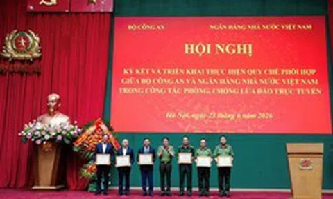 TPBank được Bộ Công an trao Bằng khen vì thành tích xuất sắc trong phòng, chống tội phạm công nghệ cao