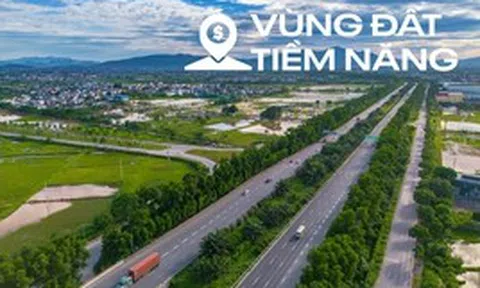 Toàn cảnh khu vực cách trung tâm 20km, nằm sát metro số 5; đại học Ngoại thương, Học viện Bưu chính đề xuất xây cơ sở 2, giá đất vượt 100 triệu/m2