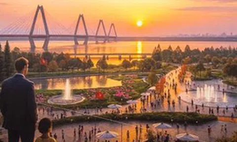 Hai bờ sông Hồng sẽ thay đổi ra sao trong quy hoạch Hà Nội tầm nhìn 100 năm?