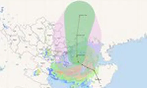 Bão số 1 bắt đầu gây mưa to, gió lớn ven biển Quảng Ninh, Hải Phòng và Hưng Yên