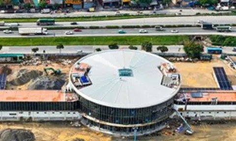 Toàn cảnh bến xe thứ 7 ở Hà Nội trước ngày khai thác