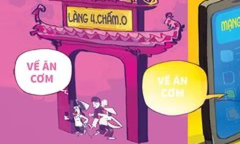 Làng '4 chấm 0' thời mạng xã hội
