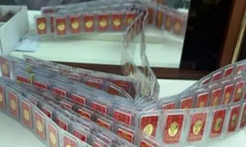 Chiều 8-7, giá vàng giảm thêm 1 triệu đồng/lượng