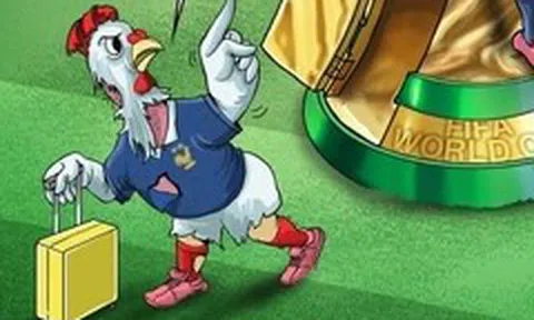 Gà trống Pháp xách vali, nhưng chưa được... về nước