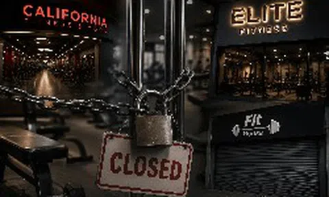 Chuỗi phòng tập hạng sang Elite, California "thi nhau" đóng cửa, một phòng gym 10 năm tuổi khác chịu chung số phận vì "mất khả năng trả nợ"