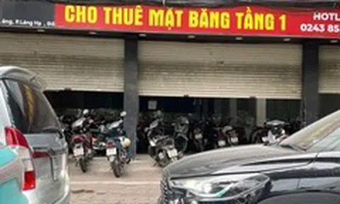 Mặt bằng kinh doanh ở Hà Nội nhan nhản biển cho thuê