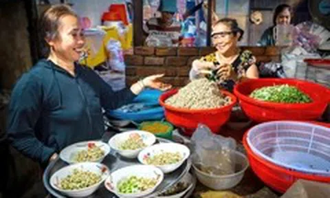 Theo con nước sông Trà Khúc săn đặc sản don nổi tiếng cả nước