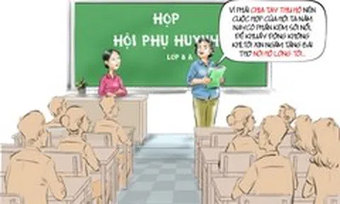 Hội phụ huynh năm nay bớt 'nặng ví', tăng 'nặng tình'