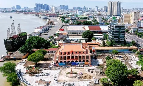 Bến Nhà Rồng chuyển biến sau 3 tháng khởi công, tạo đà đột phá hạ tầng ven sông Sài Gòn