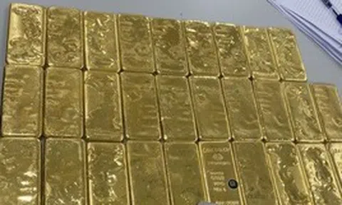 Trung Quốc: Tịch thu 46,4 kg vàng gồm nhiều thỏi vàng lớn nhỏ, trị giá hơn 14,7 tỷ đồng của một doanh nhân