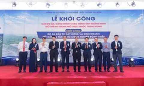 Công ty của ông Đặng Thành Tâm khởi công Khu công nghiệp hơn 1.500 tỷ đồng tại Quảng Ninh